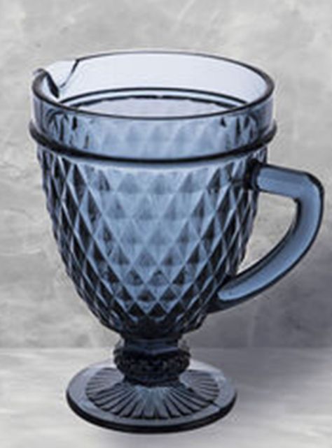 Jarro de Vidrio Murano Azul 1L-0