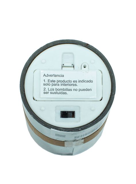 Vela Led Negra 9 cm-3