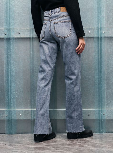 Jeans Básico 5 Bolsillos Flare-1