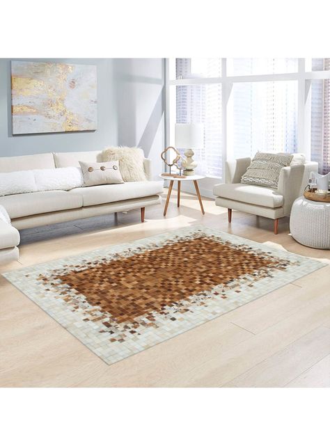 Alfombra 190x290 cm Cuero Patch-2