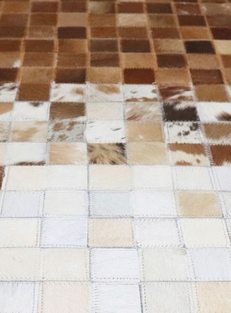 Alfombra 190x290 cm Cuero Patch-1