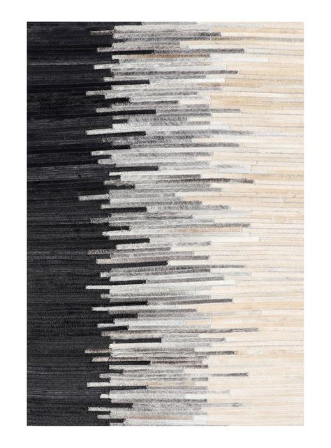 Alfombra 190x290 cm Cuero Patch Natural-0