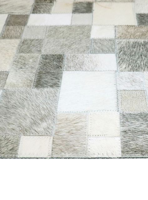 Alfombra Cuero Patch 190x290 cm Rústico-1