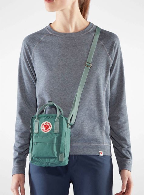 Bandolera Kanken Sling Celeste-2