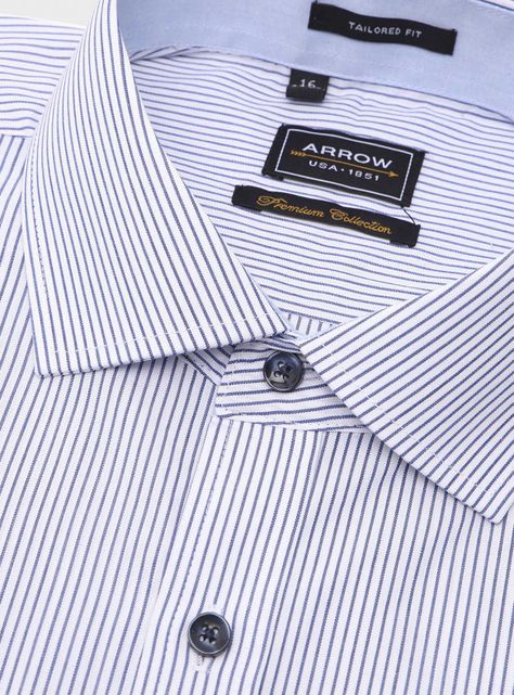 Camisa A Rayas Manga Larga-3