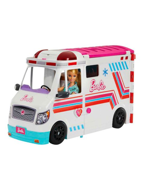 Barbie Profesiones Juego Clínica Atención Médica-0