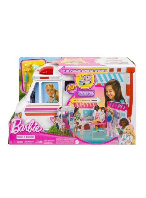Barbie Profesiones Juego Clínica Atención Médica-1