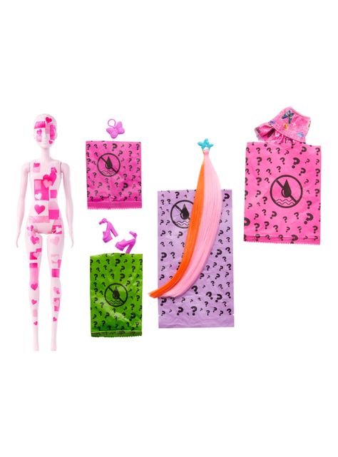 Barbie Color Reveal Muñeca Looks de Mezclilla-3