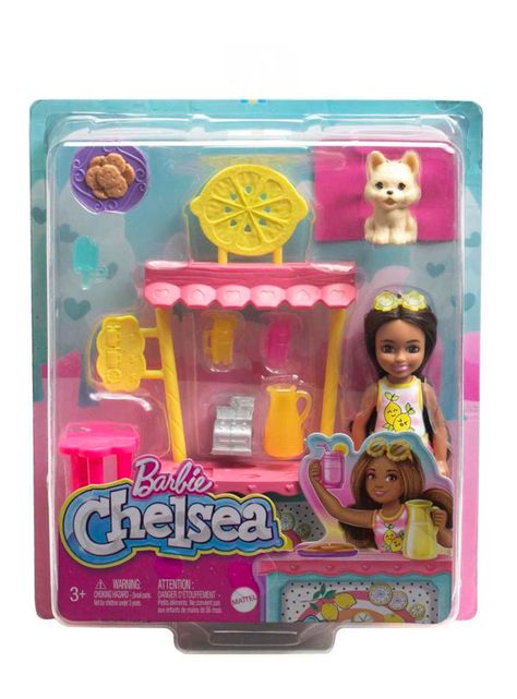 Barbie Set de Juego Chelsea Puesto de Limonadas-1
