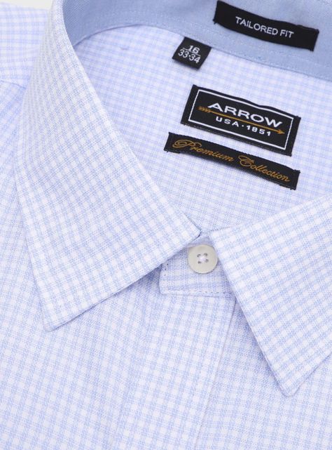 Camisa Estampada Cuadros Manga Larga-3