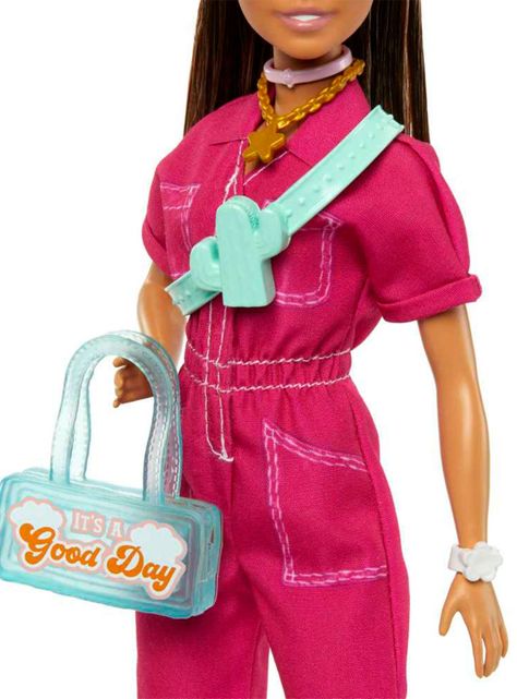Barbie La Película Muñeca Traje Rosa-2