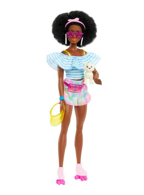Barbie La Película Muñeca Roller Skates-0