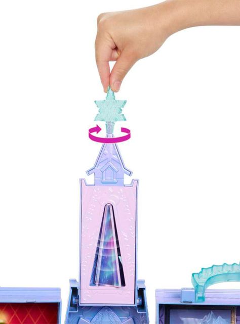 Frozen Casa de Muñecas Castillo Arendelle con Elsa-4