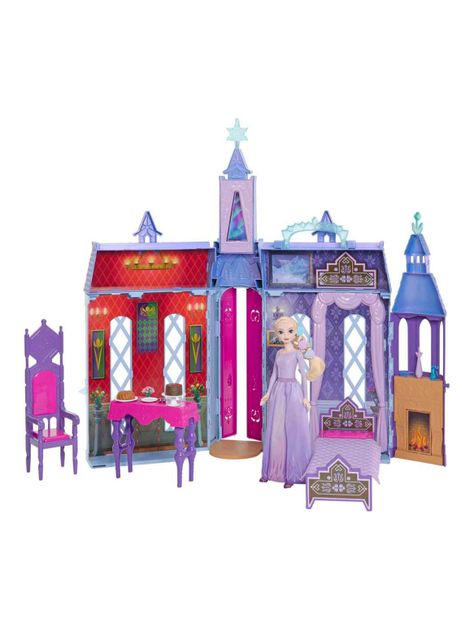 Frozen Casa de Muñecas Castillo Arendelle con Elsa-0