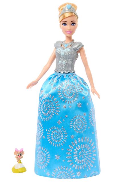 Muñeca Cenicienta con 12 Hermosos Atuendos y Accesorios-0