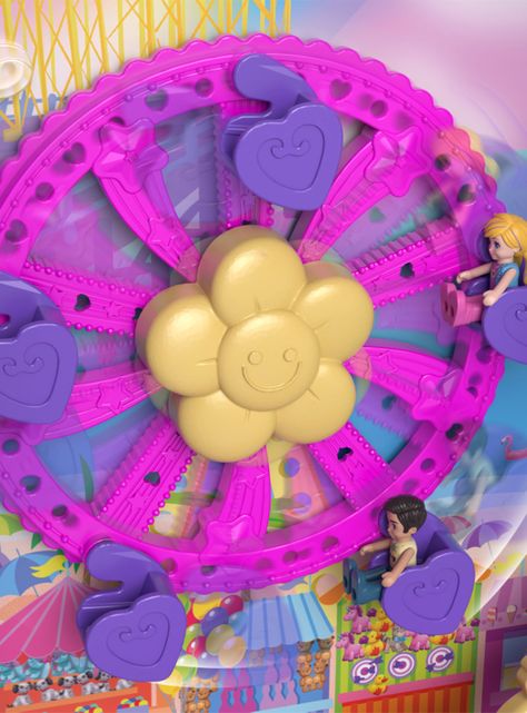 Set de Juego Pollyville Resort Roll Away-3