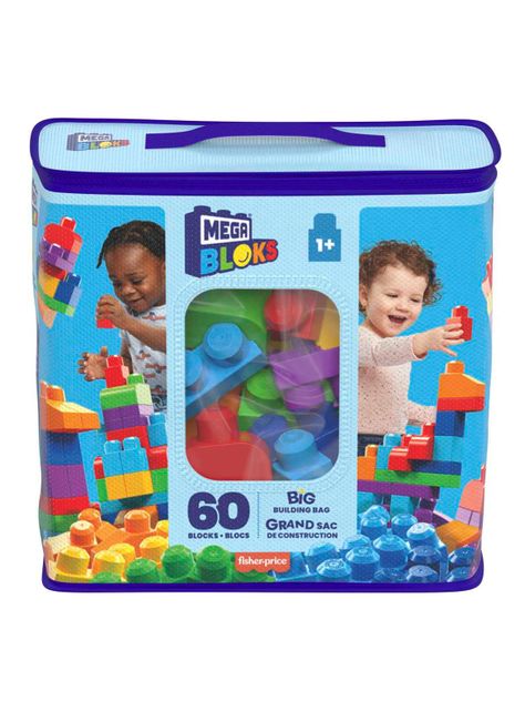 Juguete Clásica Bolsa de Construcción 60 Piezas-1