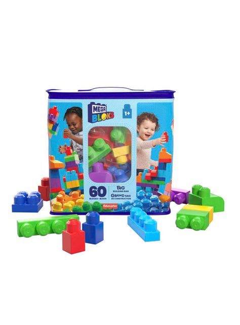 Juguete Clásica Bolsa de Construcción 60 Piezas-0