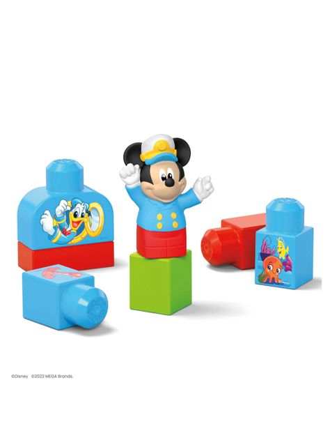 Juguete de Construcción Clásico Bote de Mickey-1