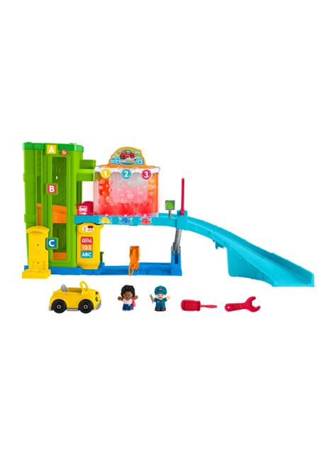 Set de Juego Garage de Vehículos con Luces-0