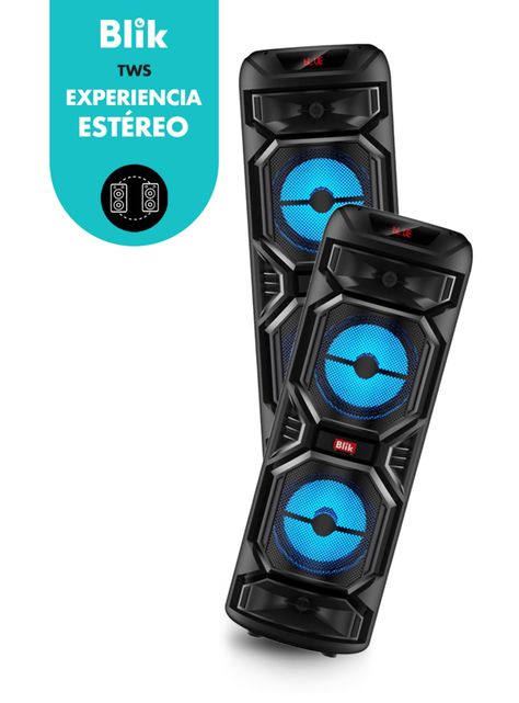 Parlante Bluetooth Wave Max 1 4000W PMPO-5