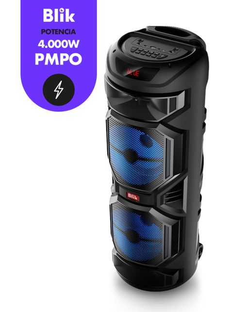 Parlante Bluetooth Wave Max 1 4000W PMPO-4