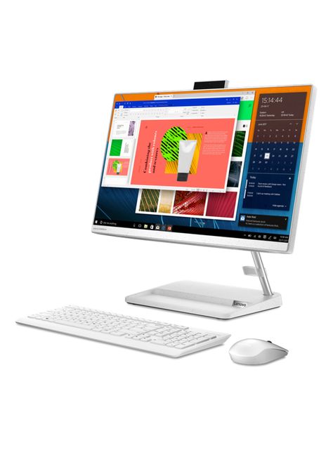 All in One IdeaCentre AIO 3 24ITL6 Intel Core i3 11va 8GB RAM 512GB SSD 24" FHD + Wifi 6 + Mouse/KB Wireless-0