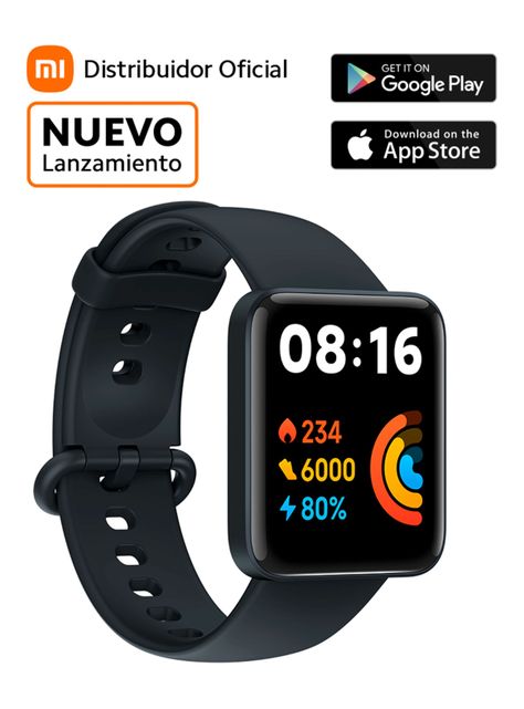 Smartwatch Redmi Watch 2 Lite Black-0