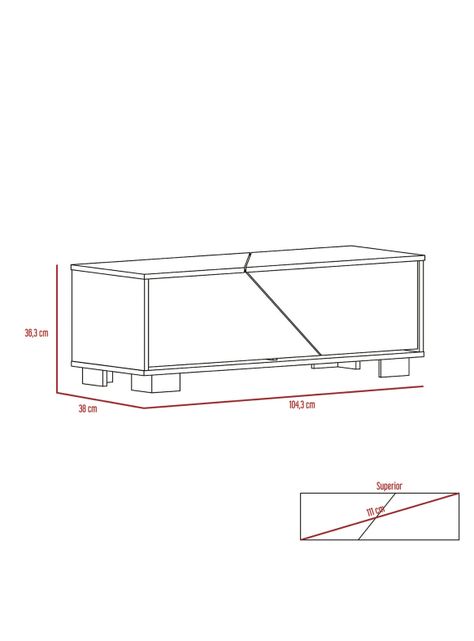 Mesa de Centro Fraktal Habano Miel-1