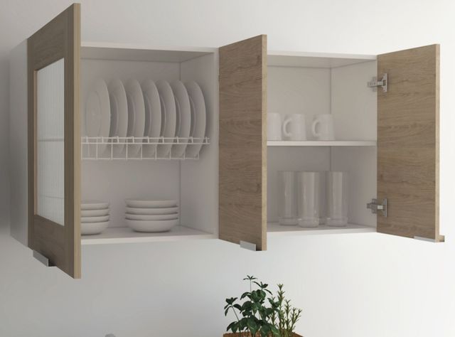 Mueble Cocina Superior Fendi Blanco Rovere TuHome-5