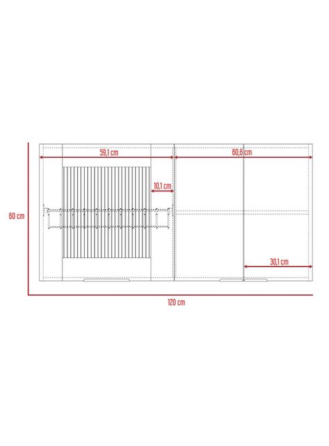 Mueble Cocina Superior Fendi Blanco Rovere TuHome-2