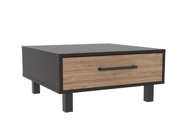 Rack TV 65" + Mesa Centro Kaia Negro Miel TuHome-7