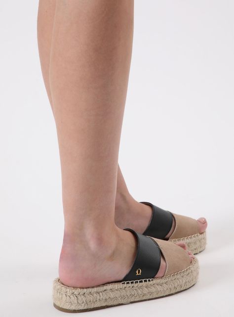 Sandalia Yute Doble Strap Cuero Mujer-2