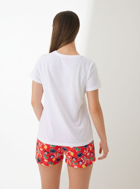 Pijama Licencia Disney Navidad Minnie-1