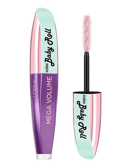 Máscara L'Oréal de Pestañas Miss Baby Roll Lilac-0