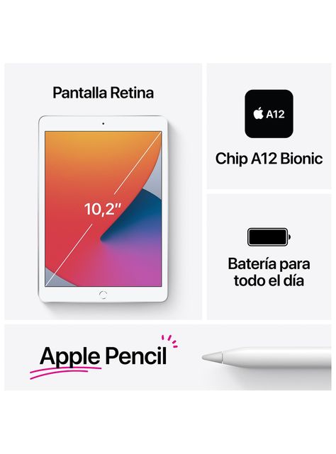 iPad 10.2" 32 GB con Wi-Fi Oro-6