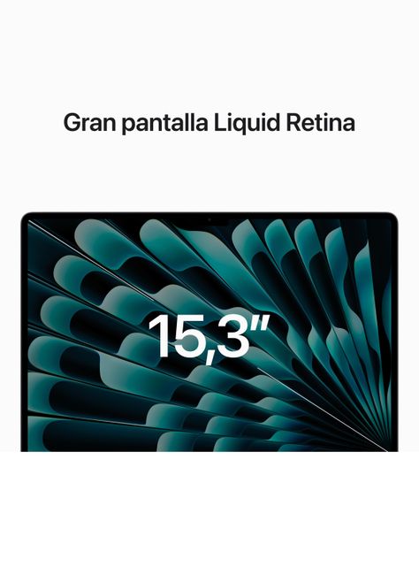 MacBook Air 15" Chip M2 8 Núcleos CPU y 10 Núcleos GPU 8GB RAM 256GB SSD Color Plata-4