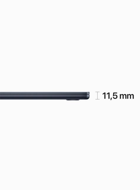 MacBook Air 15" Chip M2 8 Núcleos CPU y 10 Núcleos GPU 8GB RAM 256GB SSD Color Medianoche-2