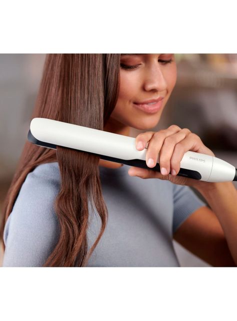 Alisador de Pelo Serie 5000 BHS515/00 Blanco Seda-2