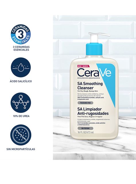CeraVe SA Smoothing Cleanser 473ml-3