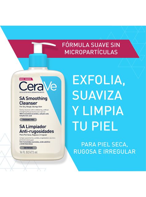 CeraVe SA Smoothing Cleanser 473ml-1