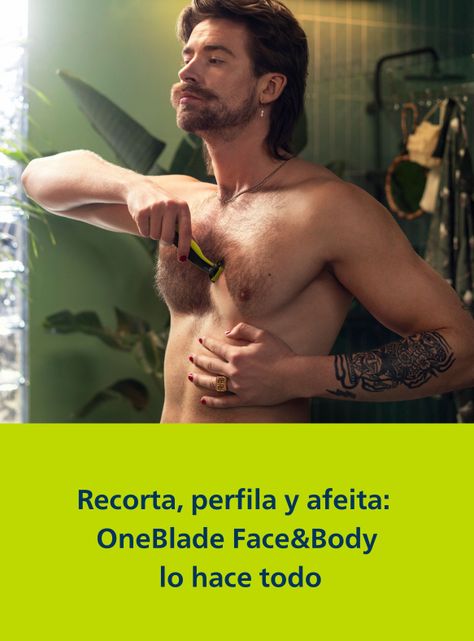 Afeitadora OneBlade Face-Body QP2824-10-4