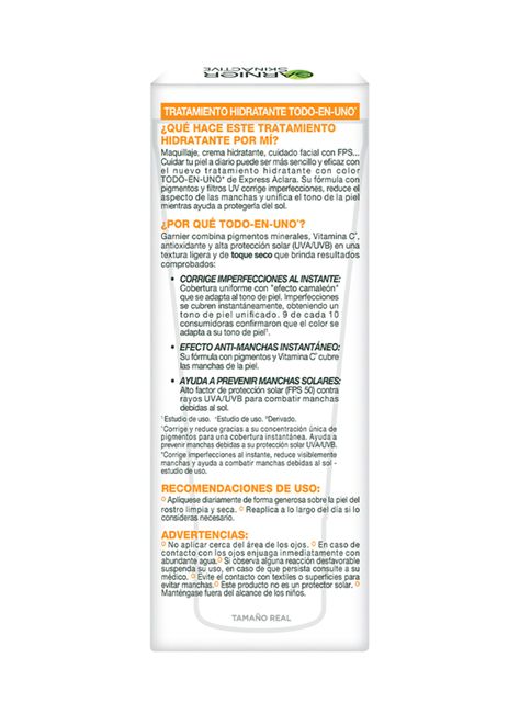 Tratamiento Hidratante Color Garnier Express Aclara Color Medio 40 g-1