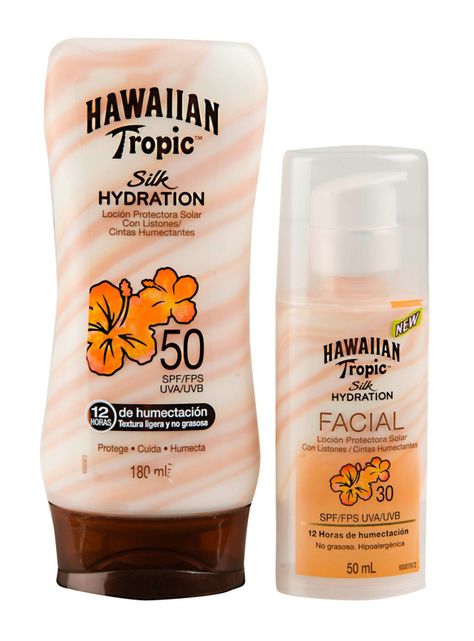 Estuche Hawaiian Tropic Protección Solar Silk Hidratation Hawaiian Tropic-0