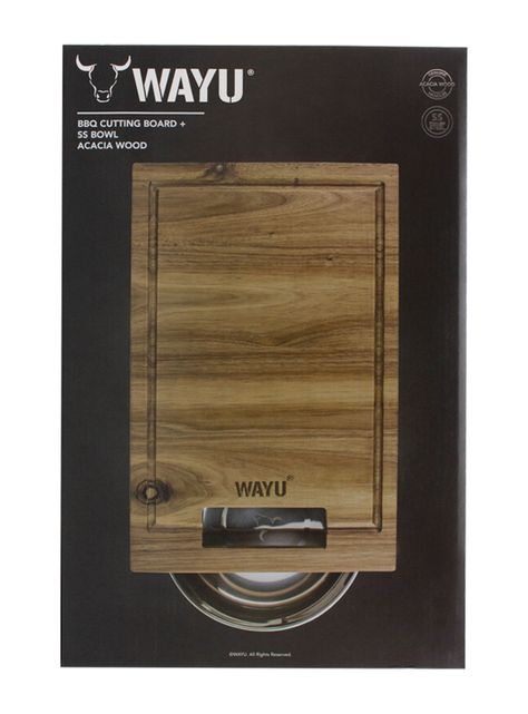 Tabla Madera + Bowl Acero-3