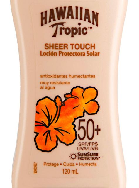 Bloqueador Hawaiian Tropic Solar Sheer Touch F50 120 ml-1