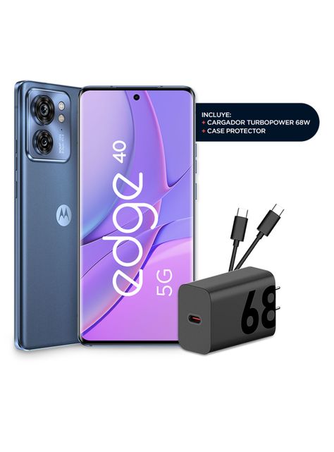 Smartphone Edge 40 5G 256GB 6.6" Azul Liberado-1