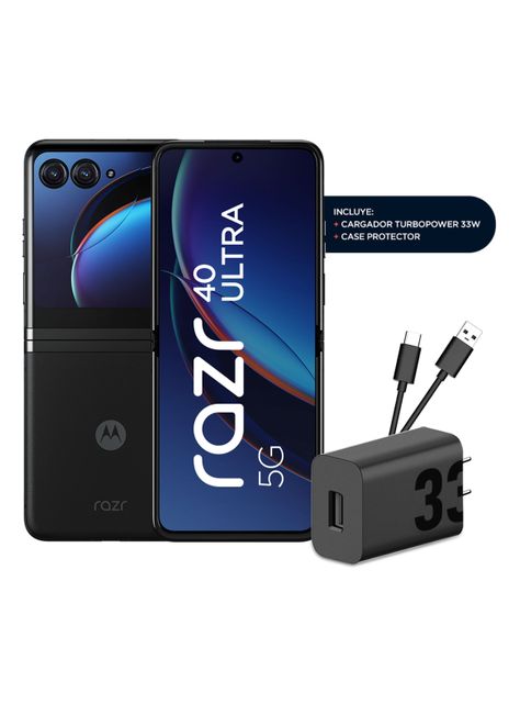 Smartphone Razr 40 Ultra 5G 512GB 7" Negro Liberado-2