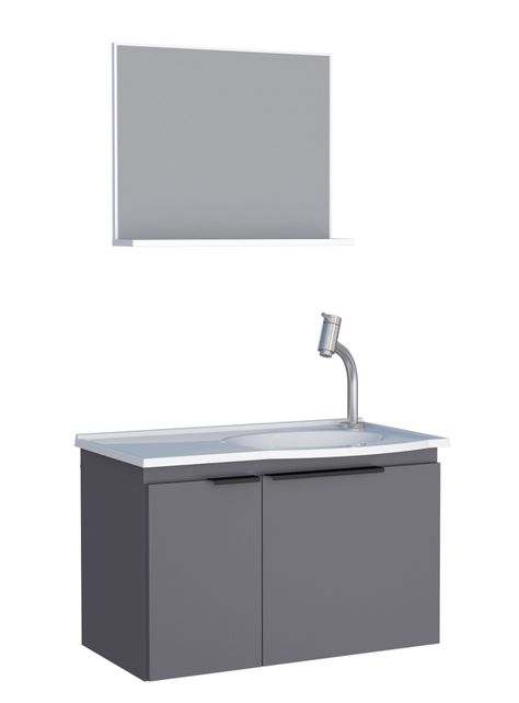 Mueble Vanitorio + Aéreo Espejo Quartzo-0