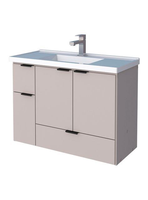 Mueble Vanitorio Orquidea 80 cm-0